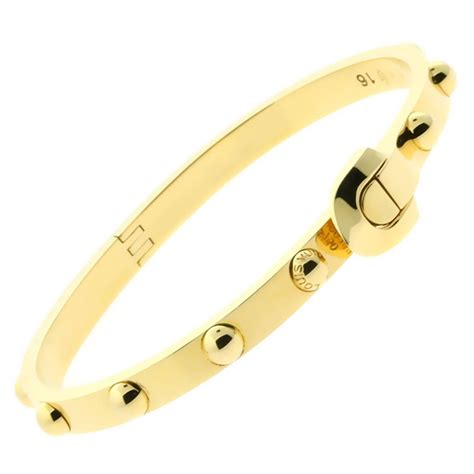 louis vuitton bracelet gold bangle